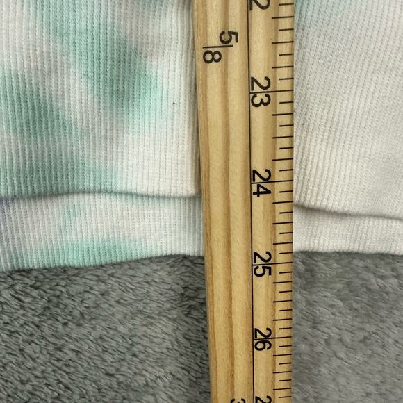 Wildfox Purple and Cream Tie-Dye Hoodie, XL - Picture 6 of 7